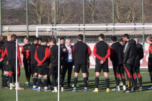 Mourinho AS Roma Training Session