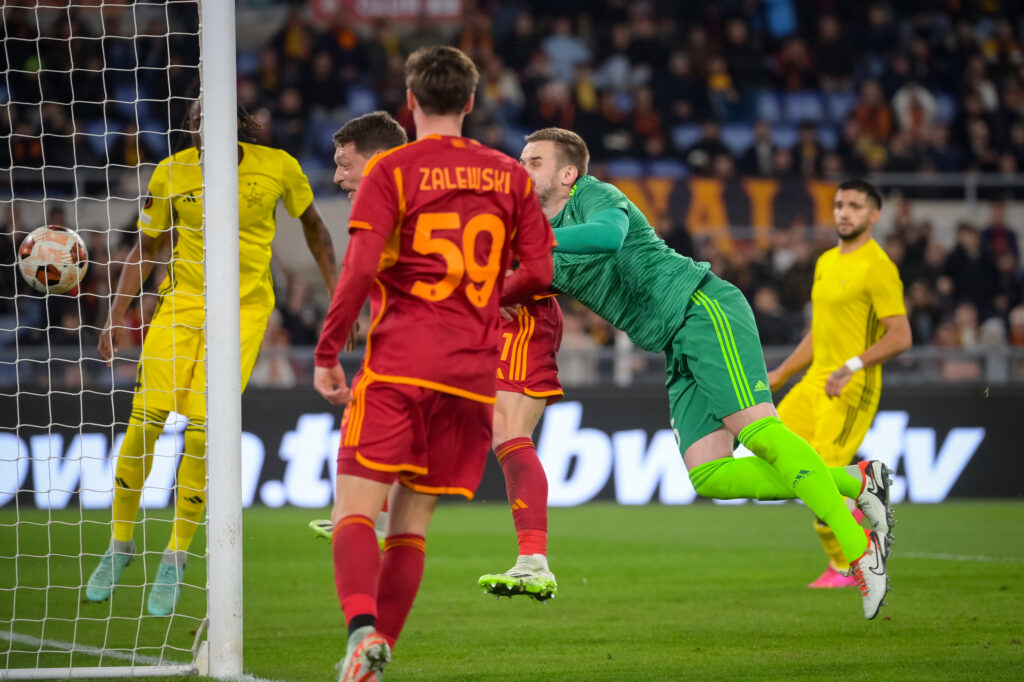 Zalewski, AS Roma v FC Sheriff Tiraspol: Group G - UEFA Europa League 2023/24