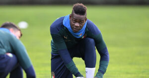 Italy Training Session balotelli