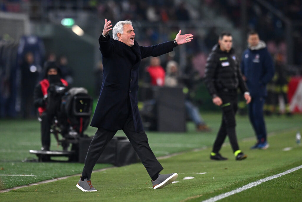 Mourinho Bologna FC v AS Roma - Serie A TIM