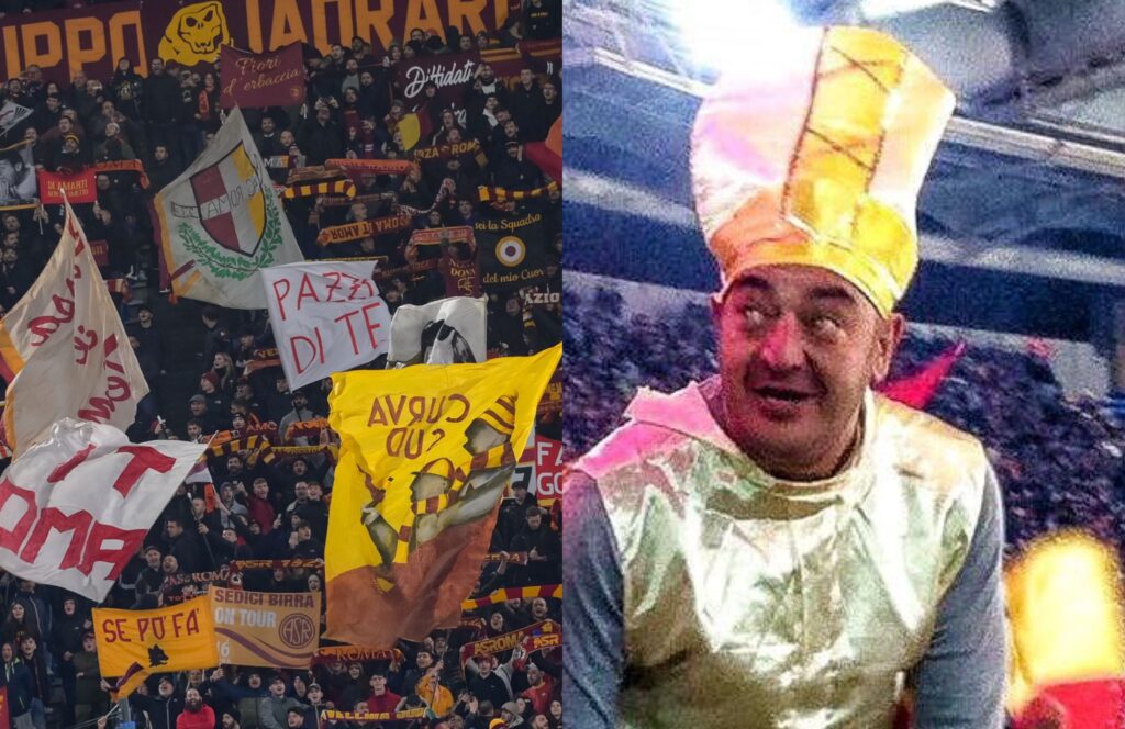 giorgetto coro tifosi roma