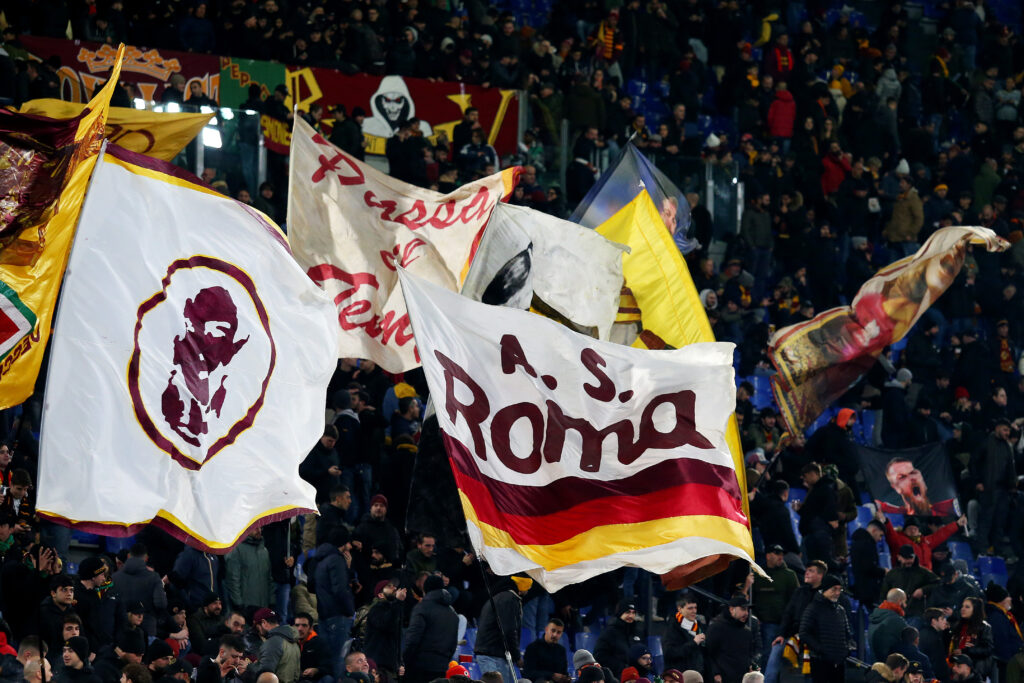 Curva Sud, AS Roma v ACF Fiorentina - Serie A TIM