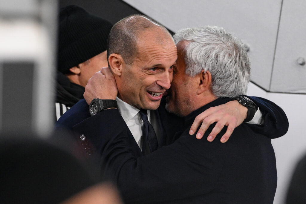Mourinho e Allegri Juventus v AS Roma - Serie A TIM