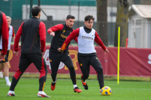 AS Roma Training Session &amp; Press Conference