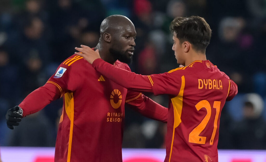 Lukaku Dybala US Sassuolo v AS Roma - Serie A TIM