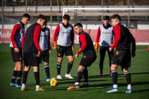 Pellegrini AS Roma Training Session