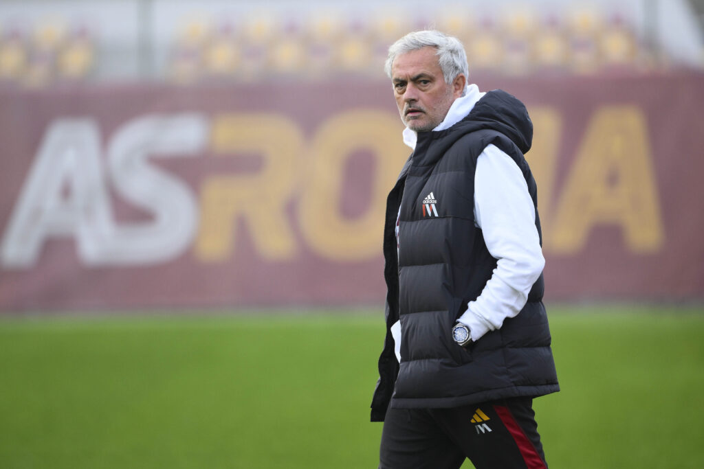 Mourinho, AS Roma Training Session