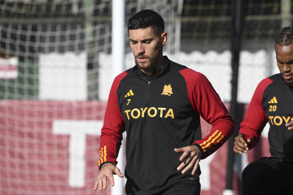 pellegrini AS Roma Training Session