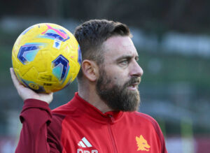 De Rossi AS Roma Training Session