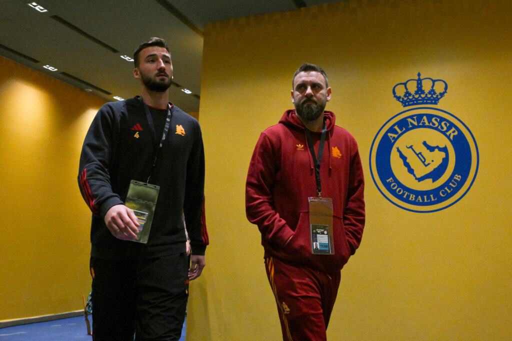 Cristante e De Rossi Al-Shabab v AS Roma - International Friendly