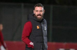 De Rossi AS Roma Training Session