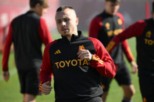 AS Roma Training Session angelino
