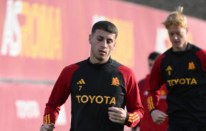 Cherubini AS Roma Training Session