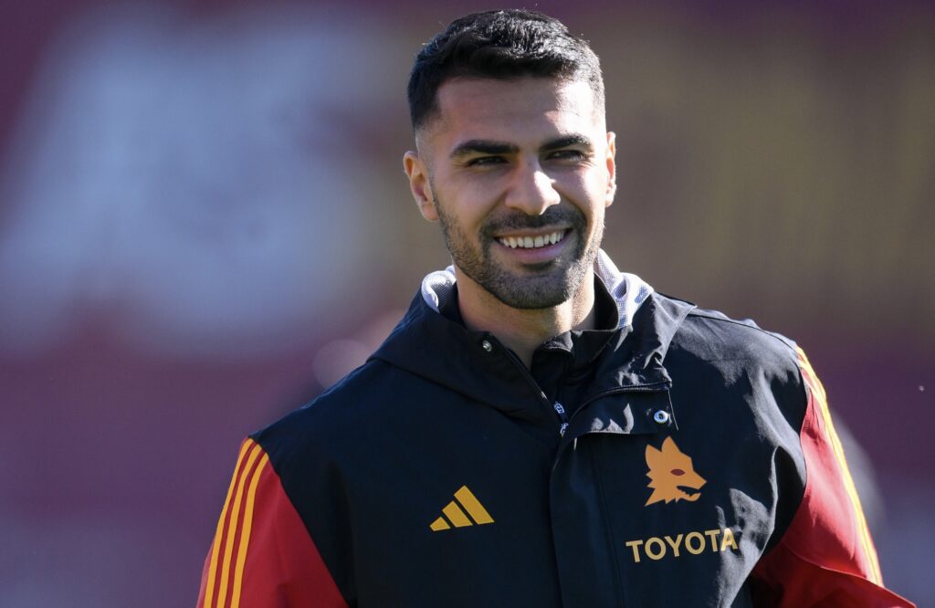 Celik, AS Roma Training Session &amp; Press Conferenza