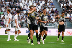 Huijsen Juventus A v Juventus B - Pre-Season Friendly