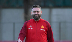 De Rossi AS Roma Training Session