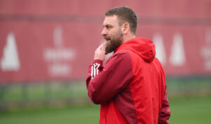 De Rossi AS Roma Training Session