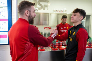De Rossi Pisilli AS Roma Unveil New Coach Daniele De Rossi