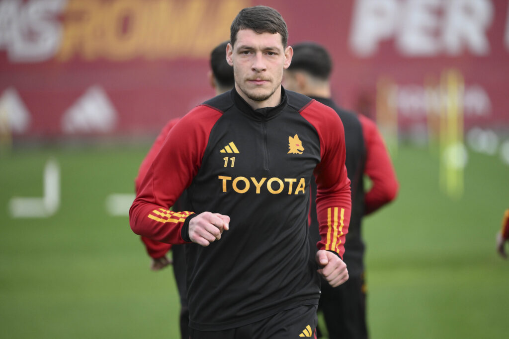 Andrea Belotti, AS Roma Training Session