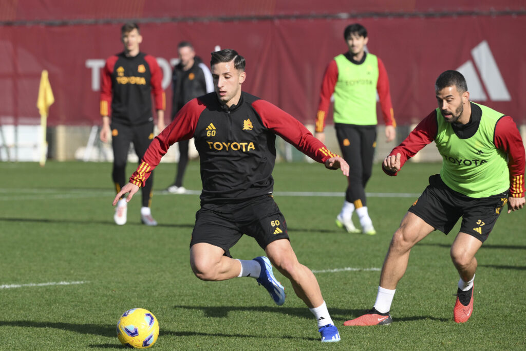 pagano AS Roma Training Session