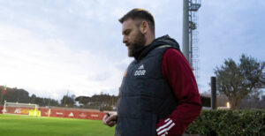 De Rossi AS Roma Training Session