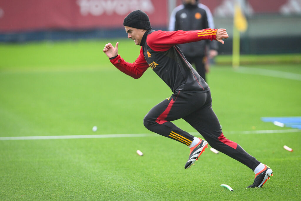 dybala AS Roma Training &amp; Press Conference