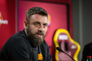De Rossi AS Roma Training Session &amp; Press Conference