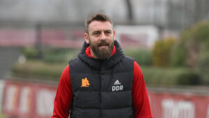 De Rossi AS Roma Training Session