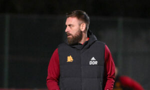 De Rossi AS Roma Training Session