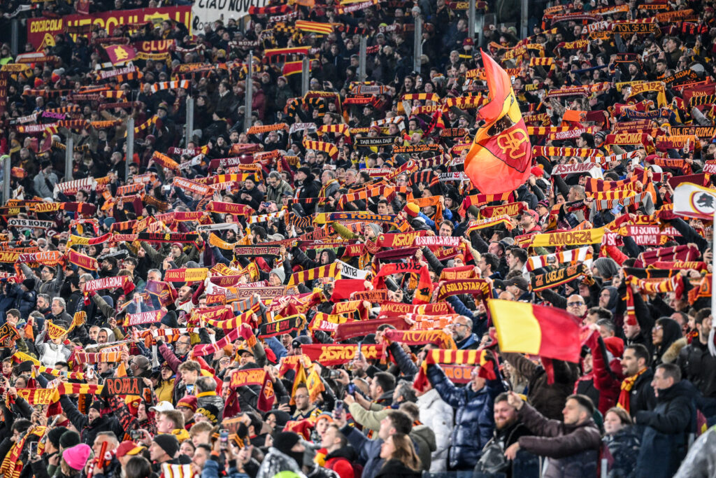 Tifosi Roma AS Roma v Atalanta BC - Serie A TIM
