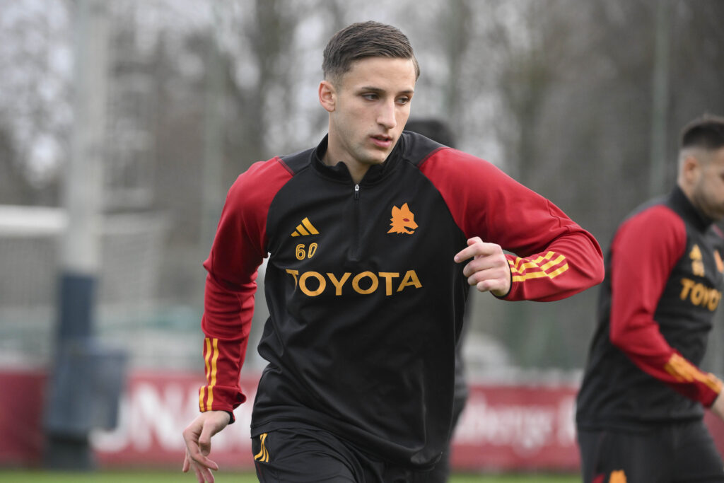 Riccardo Pagano, AS Roma Training Session