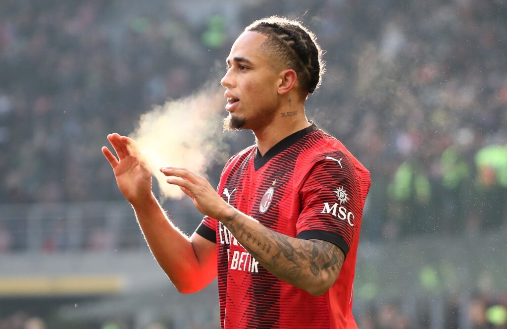 Okafor AC Milan v AC Monza - Serie A TIM