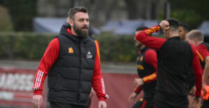 De Rossi AS Roma Training Session