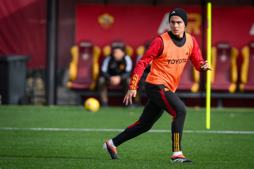 dybala AS Roma Training &amp; Press Conference
