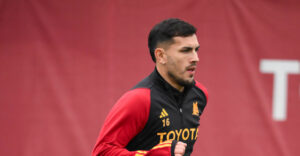 Paredes AS Roma Training Session