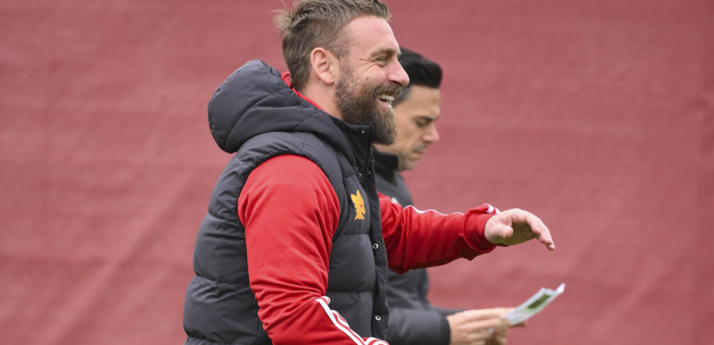 de rossi AS Roma Training Session