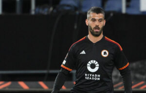 Spinazzola Feyenoord v AS Roma: Playoff First Leg - UEFA Europa League 2023/24