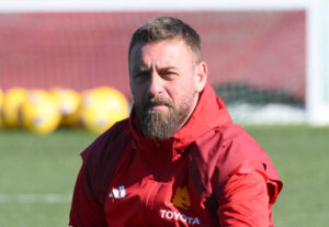 De Rossi AS Roma Training Session