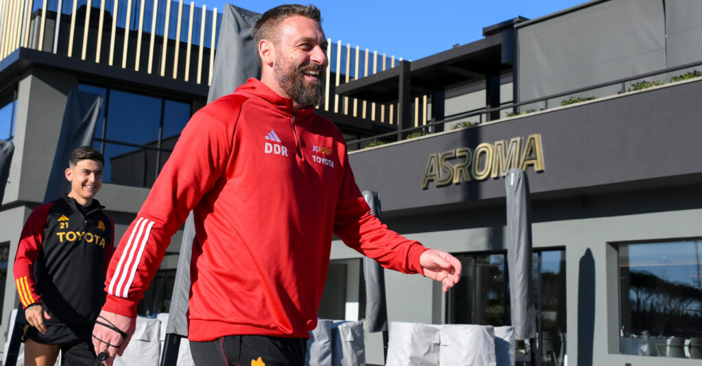 AS Roma Training Session &amp; Press Conference