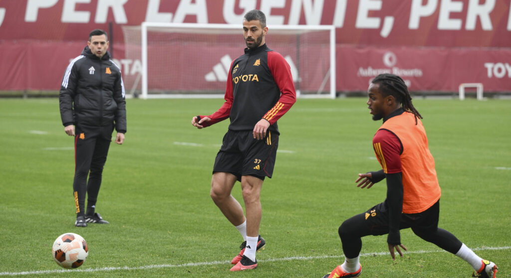 spinazzola sanches AS Roma Training Session