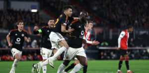 Lukaku Feyenoord v AS Roma: Round of 16 First Leg - UEFA Europa League 2023/24