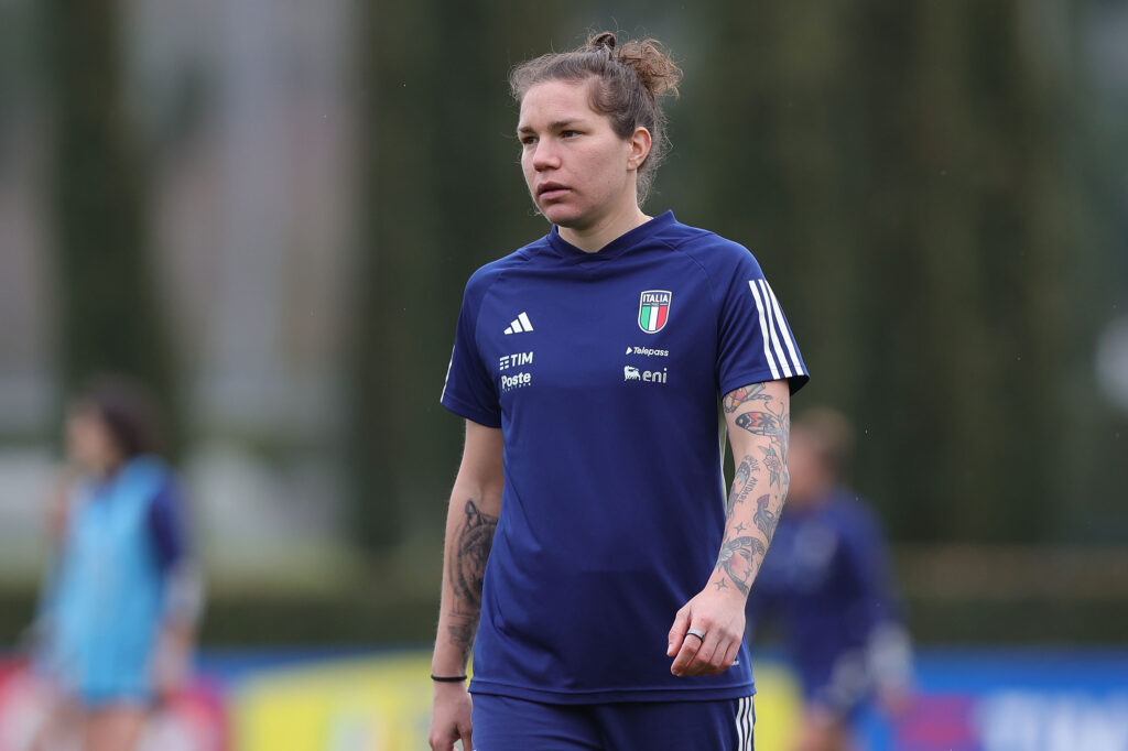 Elena Linari Italy Women Training Session