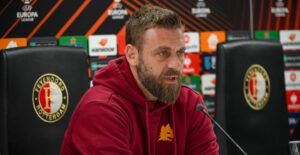 De Rossi AS Roma  Training Session And Press Conference - UEFA Europa League 2023/24