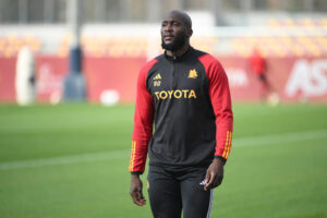 AS Roma Training Session lukaku