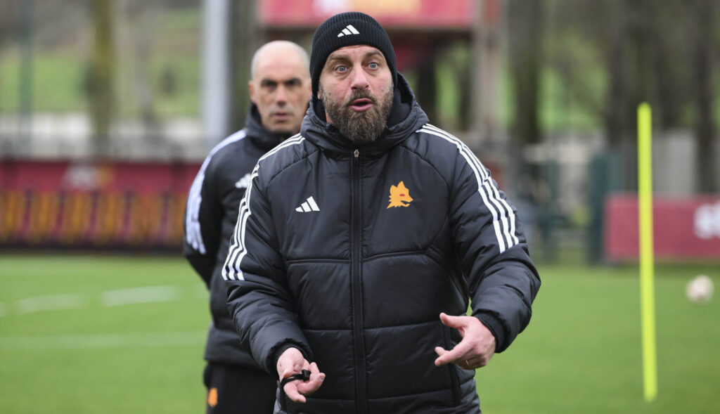 de rossi AS Roma Training Session