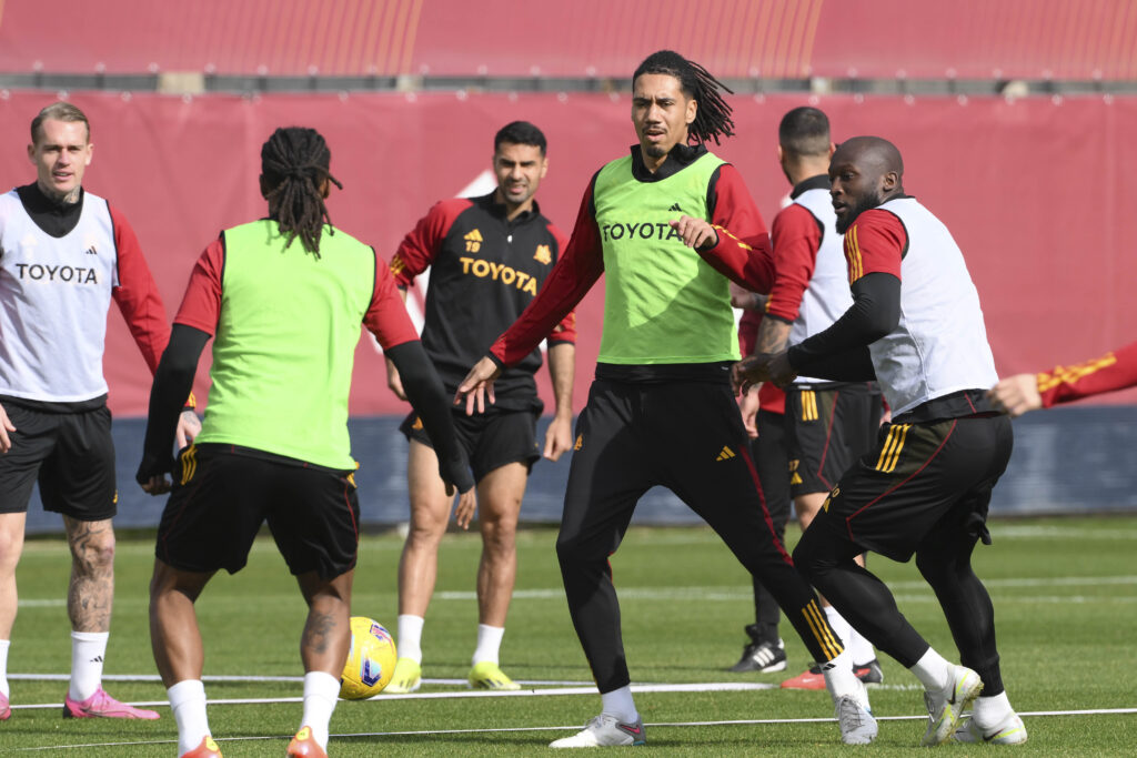 Smalling, AS Roma Training Session