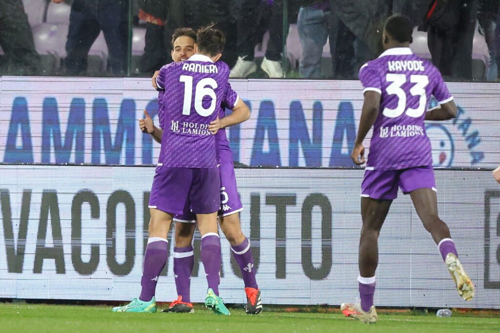 Bonaventura, Ranieri, Kayode ACF Fiorentina v SS Lazio - Serie A TIM