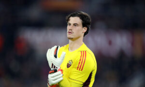 svilar AS Roma v Feyenoord: Knockout Round Play-offs Second Leg - UEFA Europa League 2023/24
