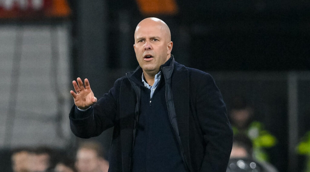 Slot Feyenoord v AS Roma: Round of 16 First Leg - UEFA Europa League 2023/24