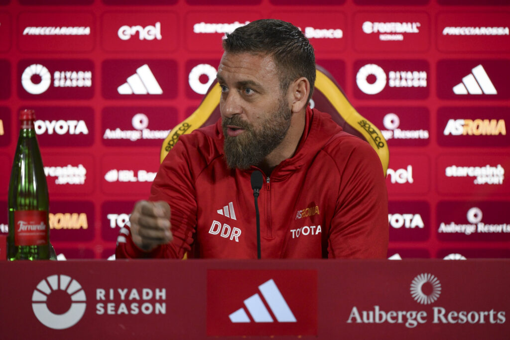 AS Roma Training Session &amp; Press Conference